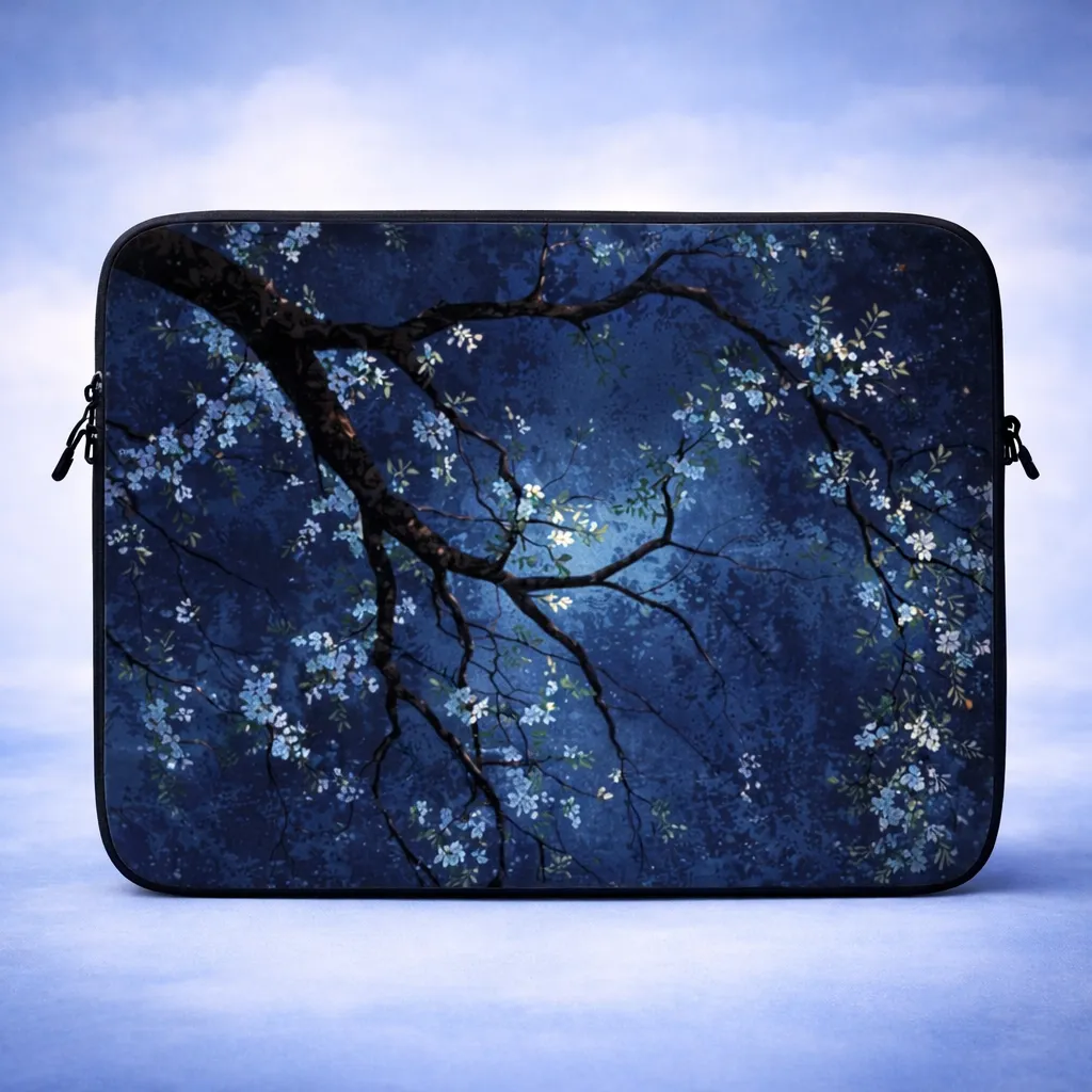 Laptop Sleeve -Moonlit Bloom (12 inch)