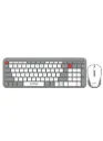 WS739 Dual Mode Wireless Keyboard & Mouse Combo, Bluetooth + 2.4GHz Connectivity,