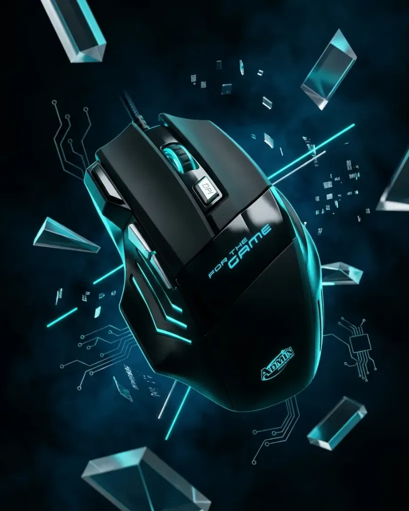 7D LED Optical USB Wired Gaming Mouse 3200 Dpi For Laptop PC