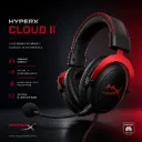 HyperX Cloud II Gaming Headset – 7.1 Surround Sound (Red)