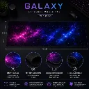 Galaxy Extended Gaming Mouse Pad 70 × 30 cm