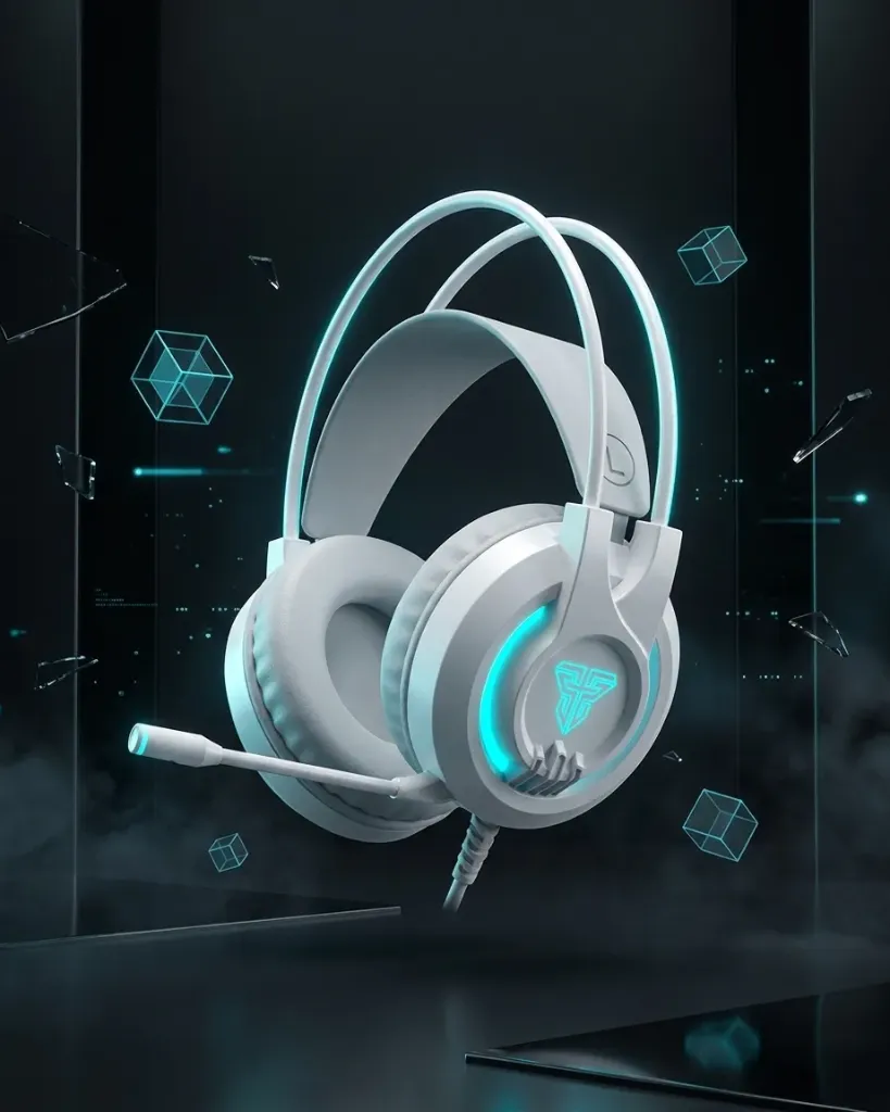 FANTECH HG20 Chief II RGB Gaming Headset - Noise Canceling Microphone - Volume Control - For PC Only