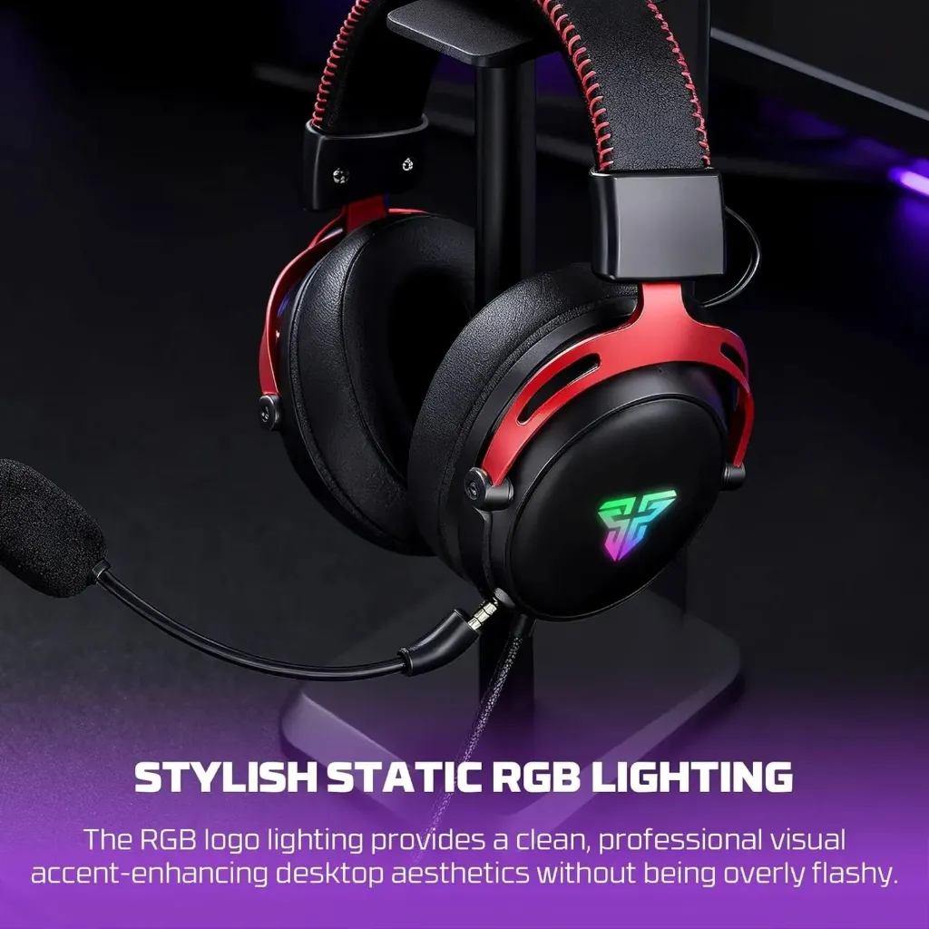 HG31 Cruze 7.1 Wired Gaming Headset - Black/Red
