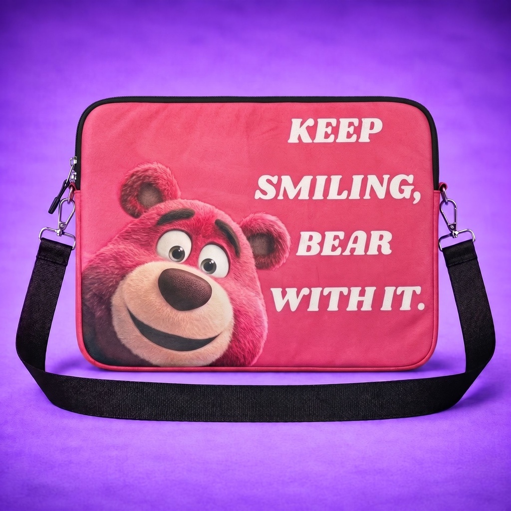 Keep Smiling Laptop Sleeve (14 inch)
