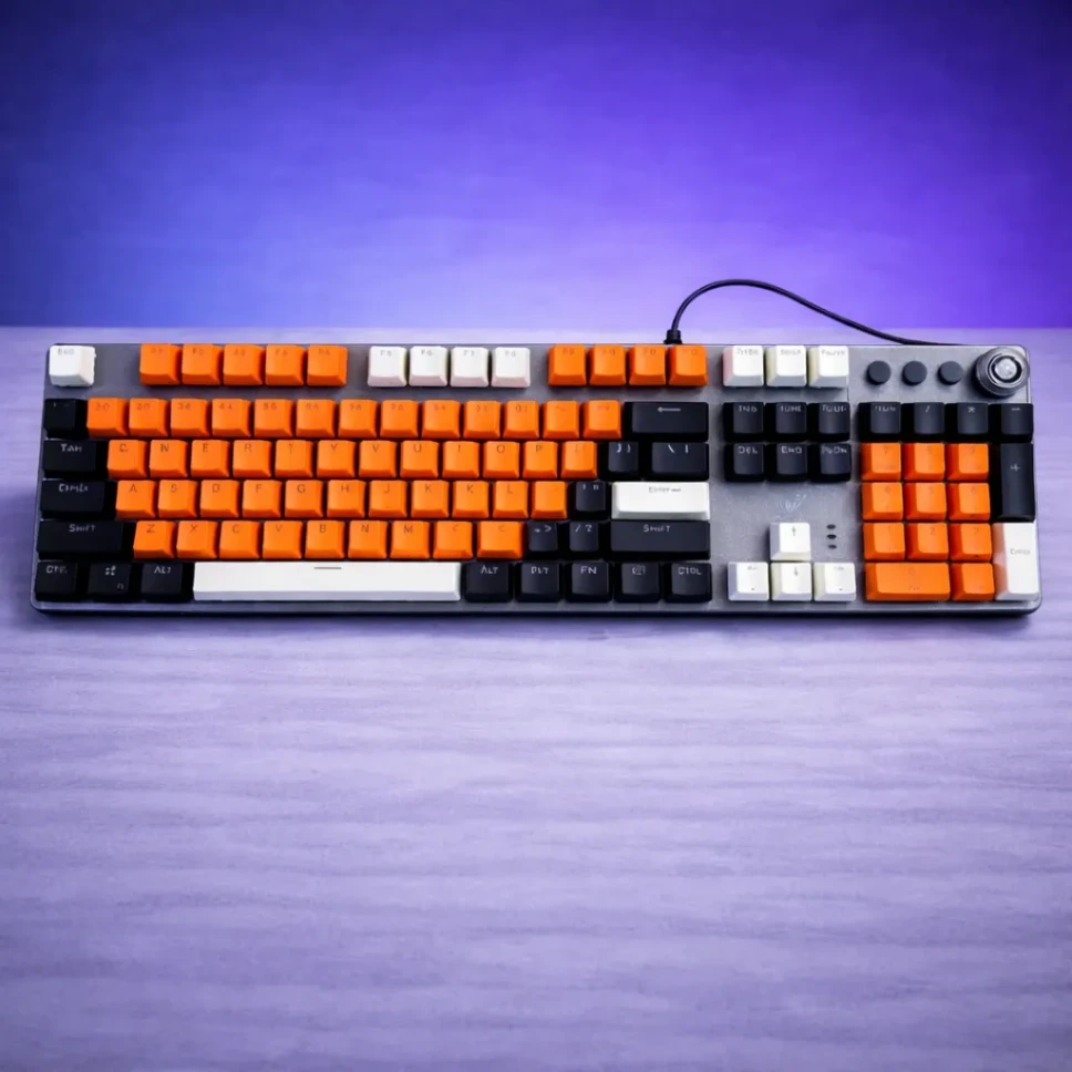 AULA F2088 Wired Mechanical Gaming Keyboard-BLUE SWITCH